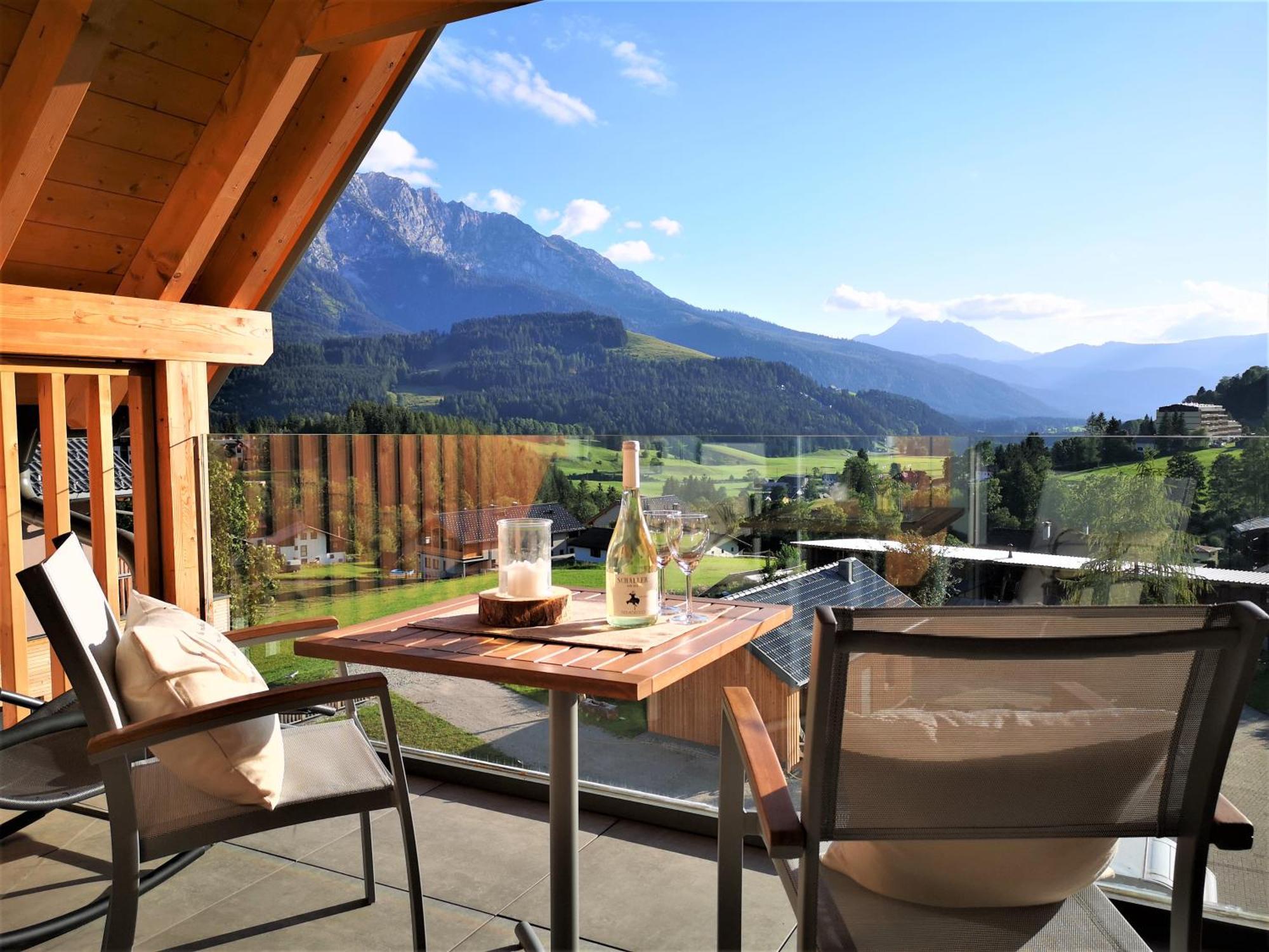 Panorama Apartment, 75qm, Balkon Und Sauna * Tauplitz